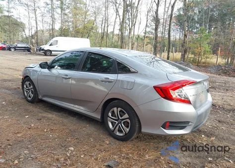 2017 Honda Civic Lx из США, поврежденный, VIN 19XFC2F55HE059077